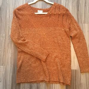 Orange and rust RVCA sweater