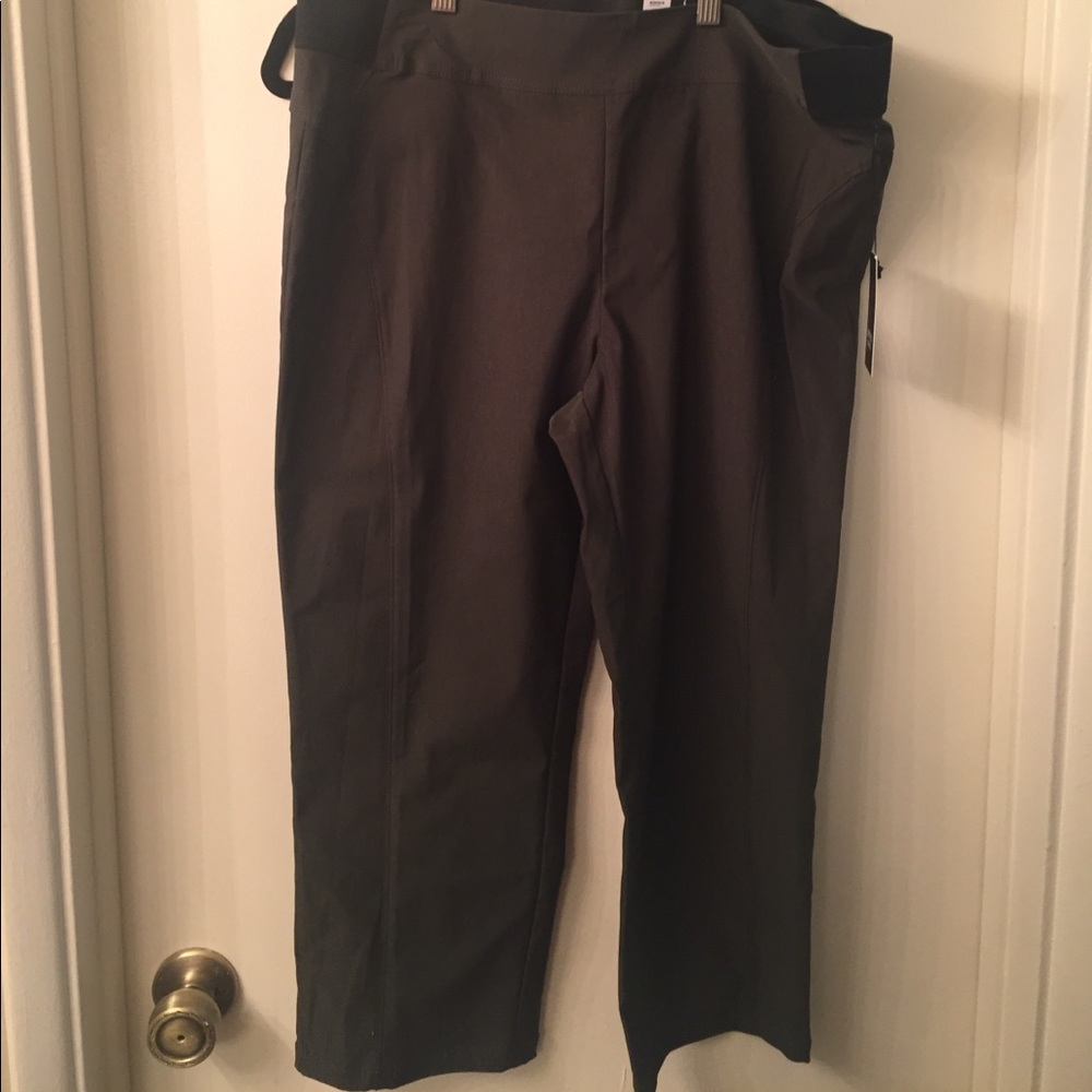 NWT stretchy capris