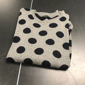 Men's polka dot sweater size L mint condition