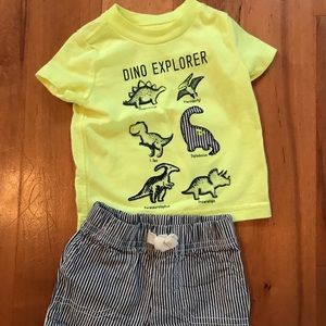 Cat & Jack Dino Outfit
