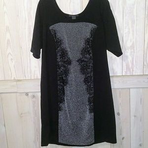 NWOT Lane Bryant black lace dress size 20