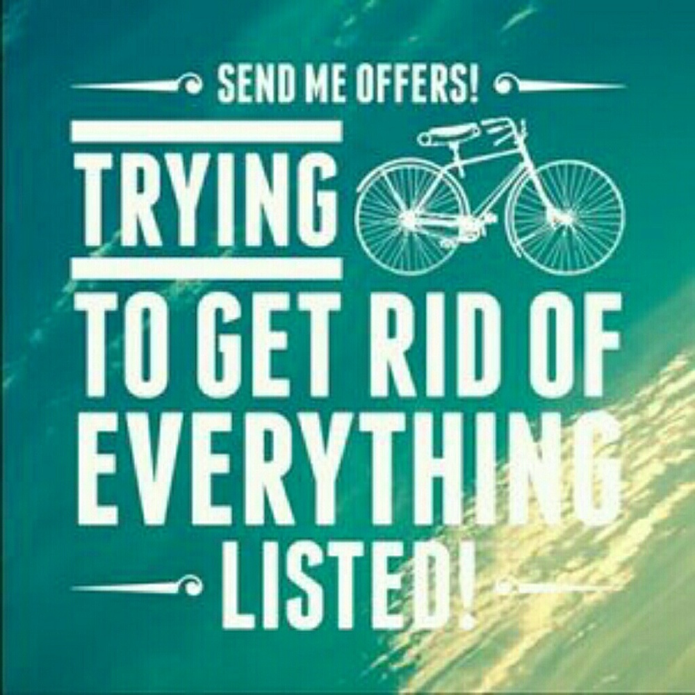 Closet Cleanout! Use the Make Offer Button!