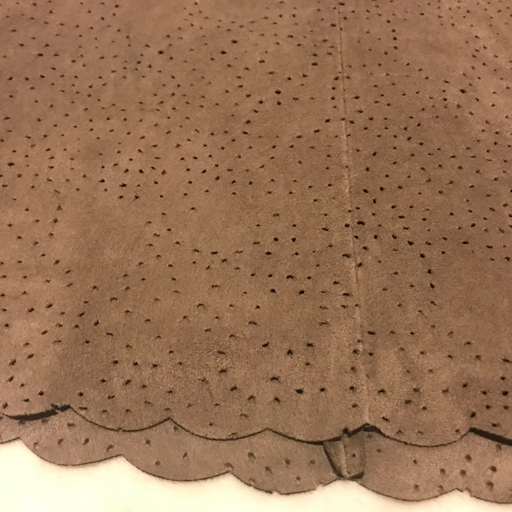BCBG MaxAzria Vegan Suede Skirt - Picture 5 of 7