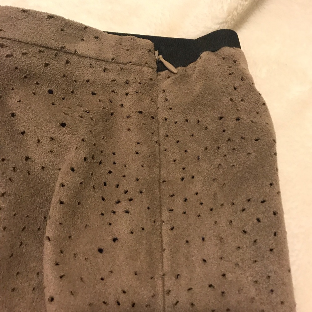 BCBG MaxAzria Vegan Suede Skirt - Picture 7 of 7