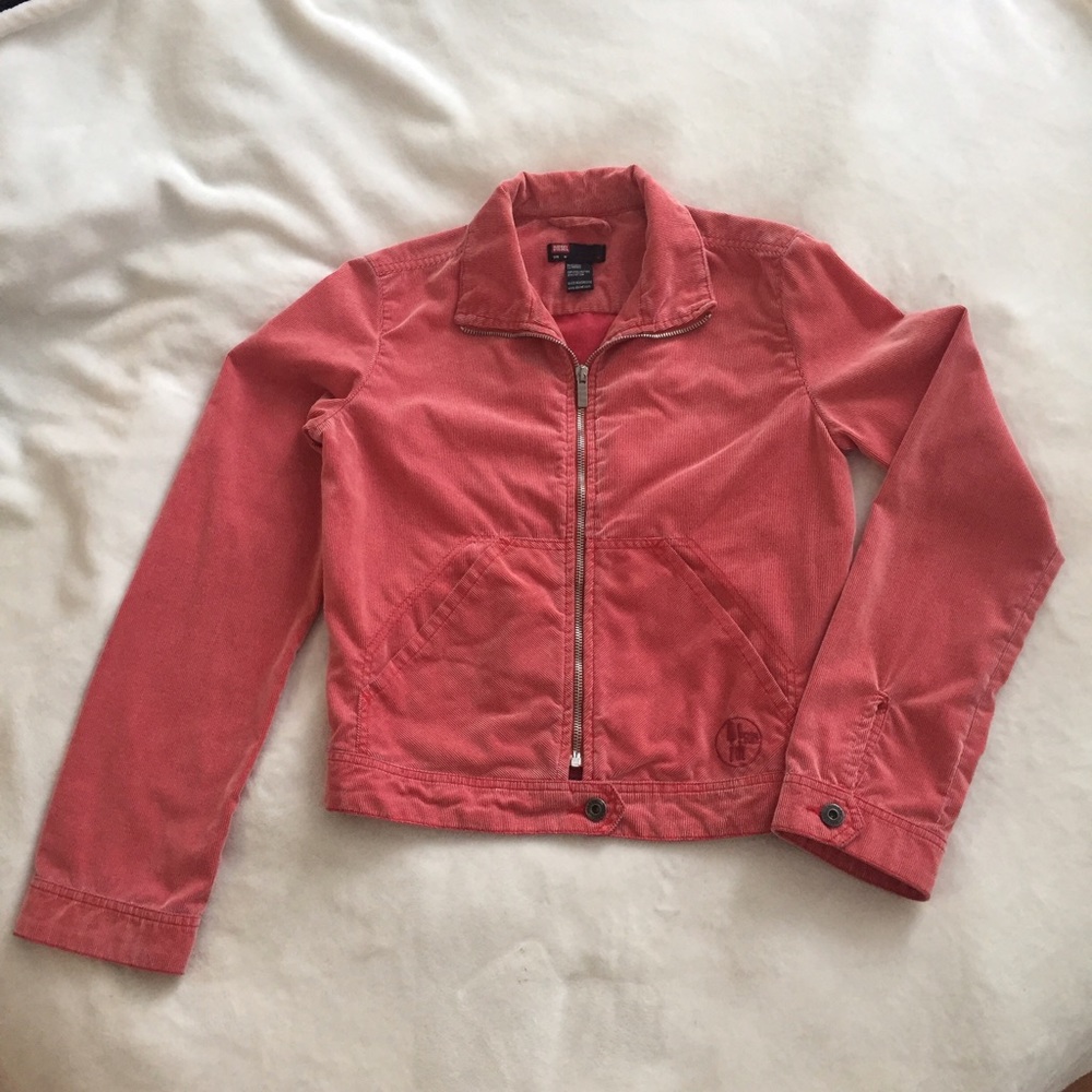 Diesel corduroy coral jacket (never worn) size M