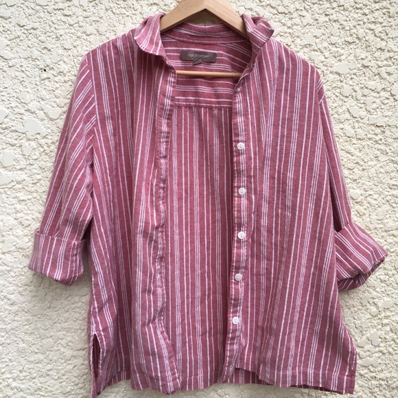 Vintage Striped Button-Up - Picture 4 of 6