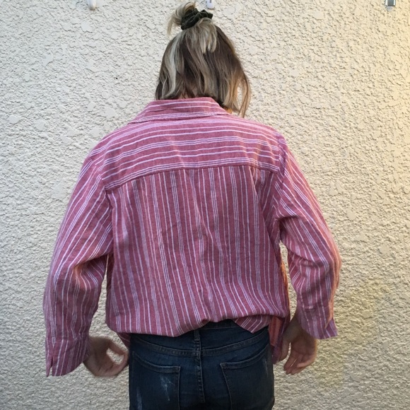 Vintage Striped Button-Up - Picture 3 of 6