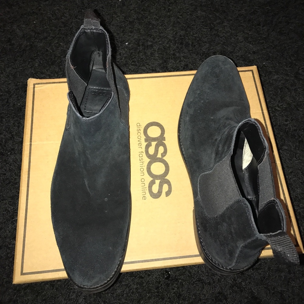 ASOS black Chelsea Boots