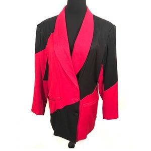 Vintage Jackets & Coats - Vintage color blocked blazer jacket Vintage Jackets & Coats - Vintage color blocked blazer jacket