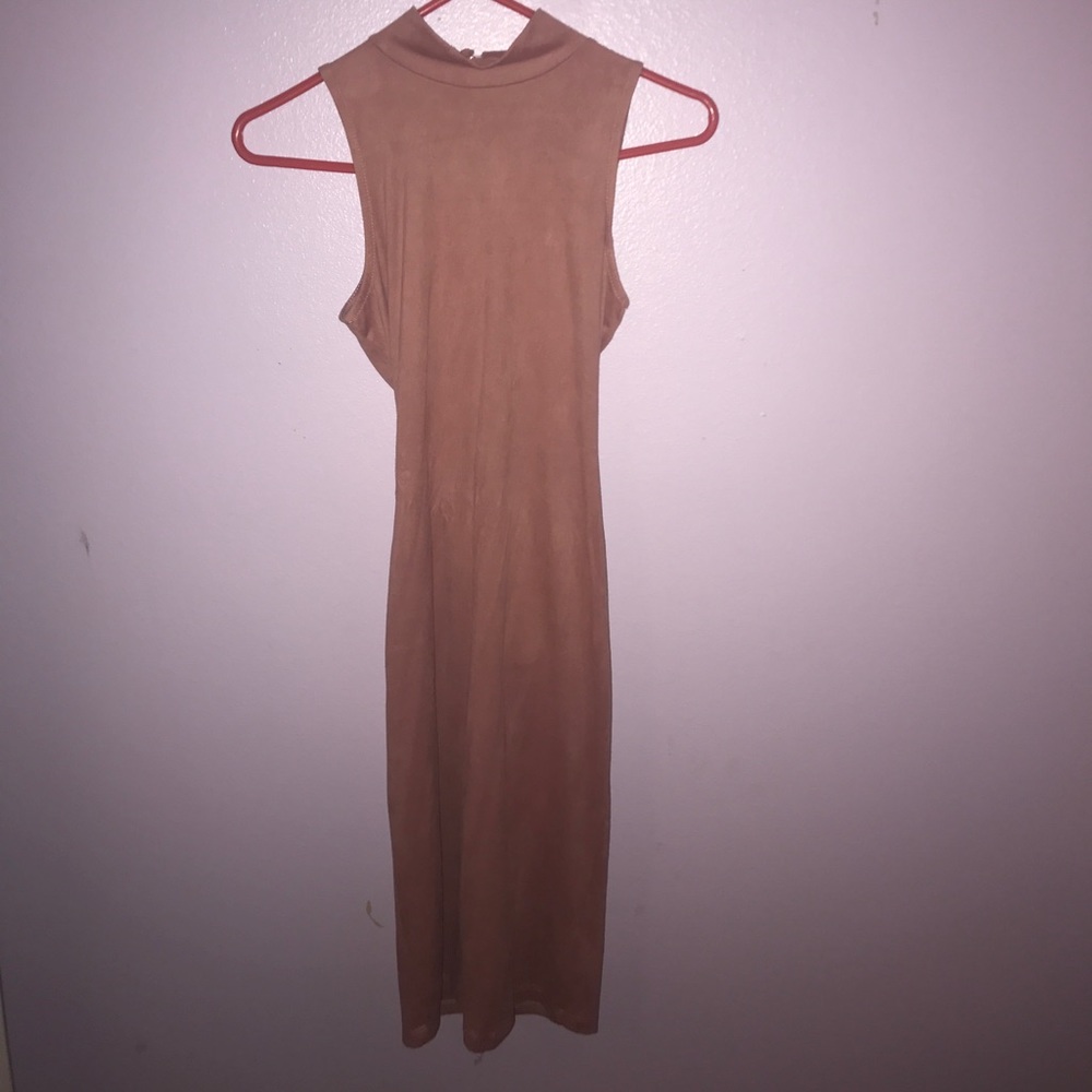 Skin tight pink dress