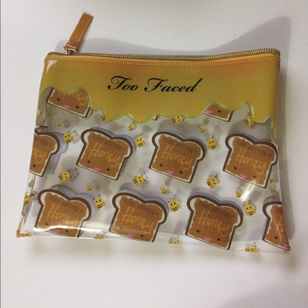 Too Faced Peanut Butter and Honey Bag