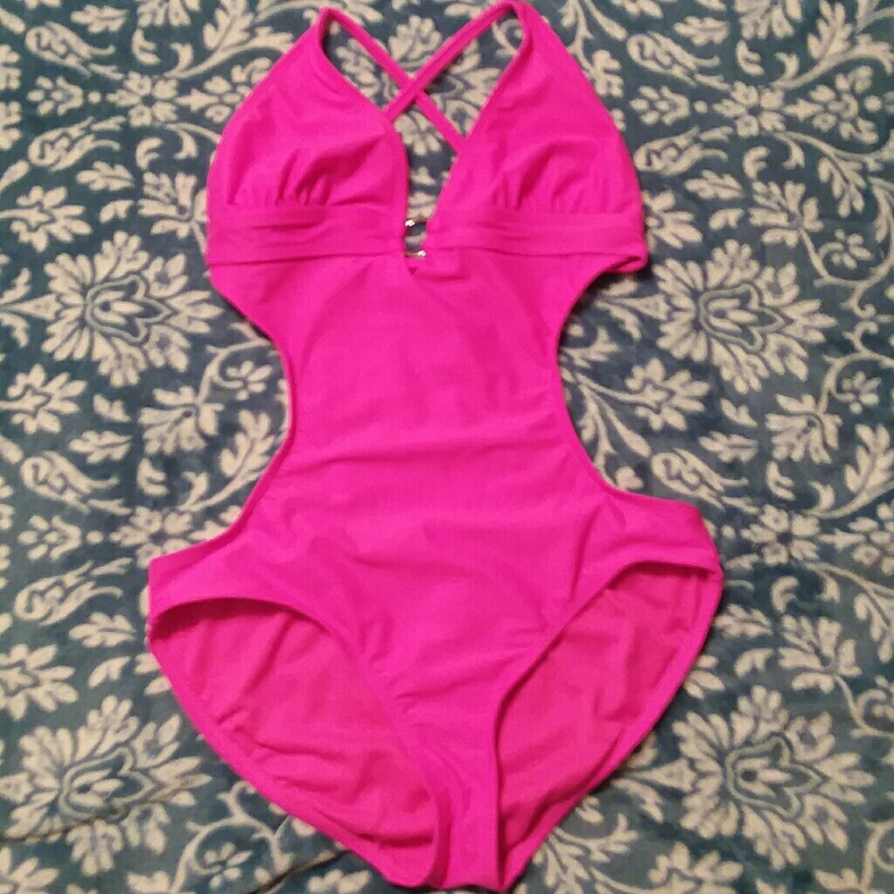 Sweetheart monokini swimsuit