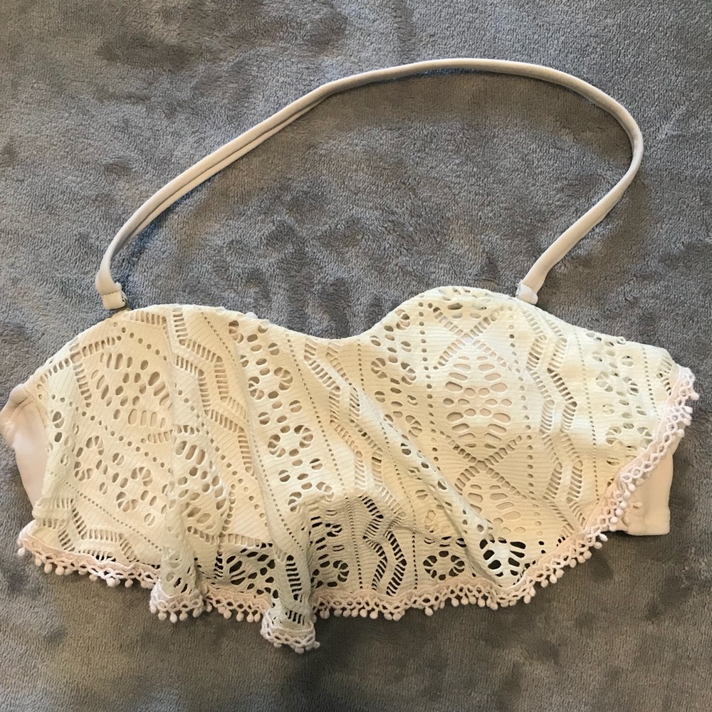 Lacy Swim Top