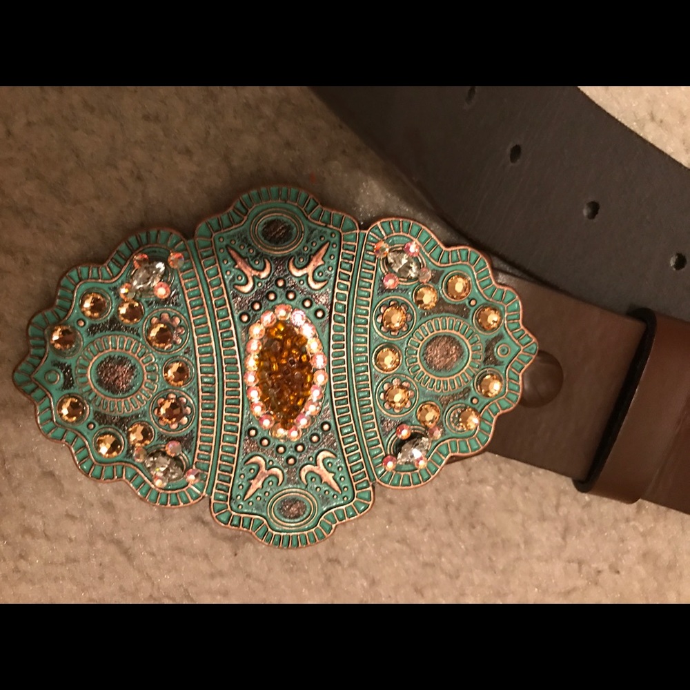 Swarovski Rhinestone belt buckle