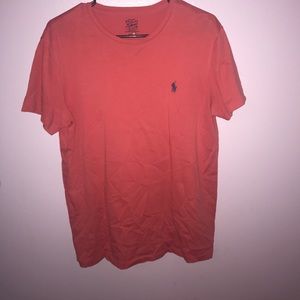 Pink polo shirt