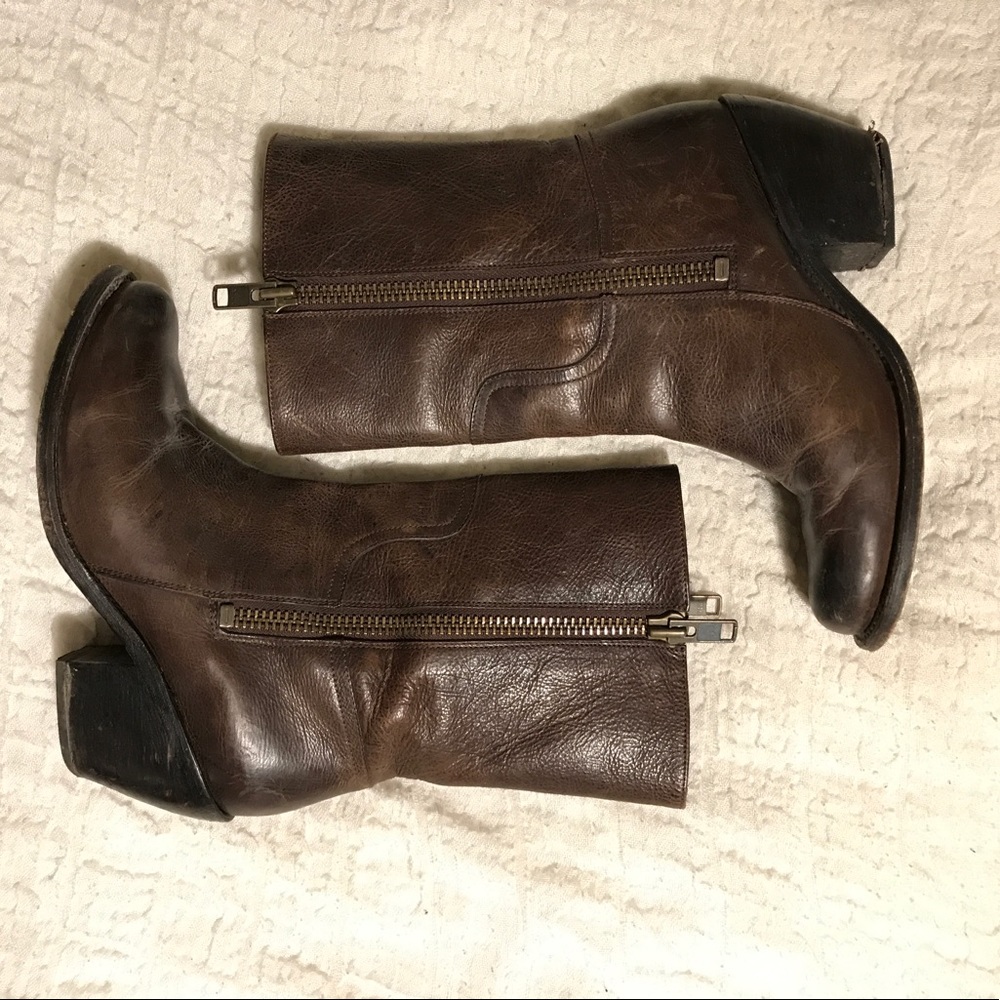 Dolce Vita Brown Leather Boots