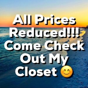 Reduced the prices of my clothing items!