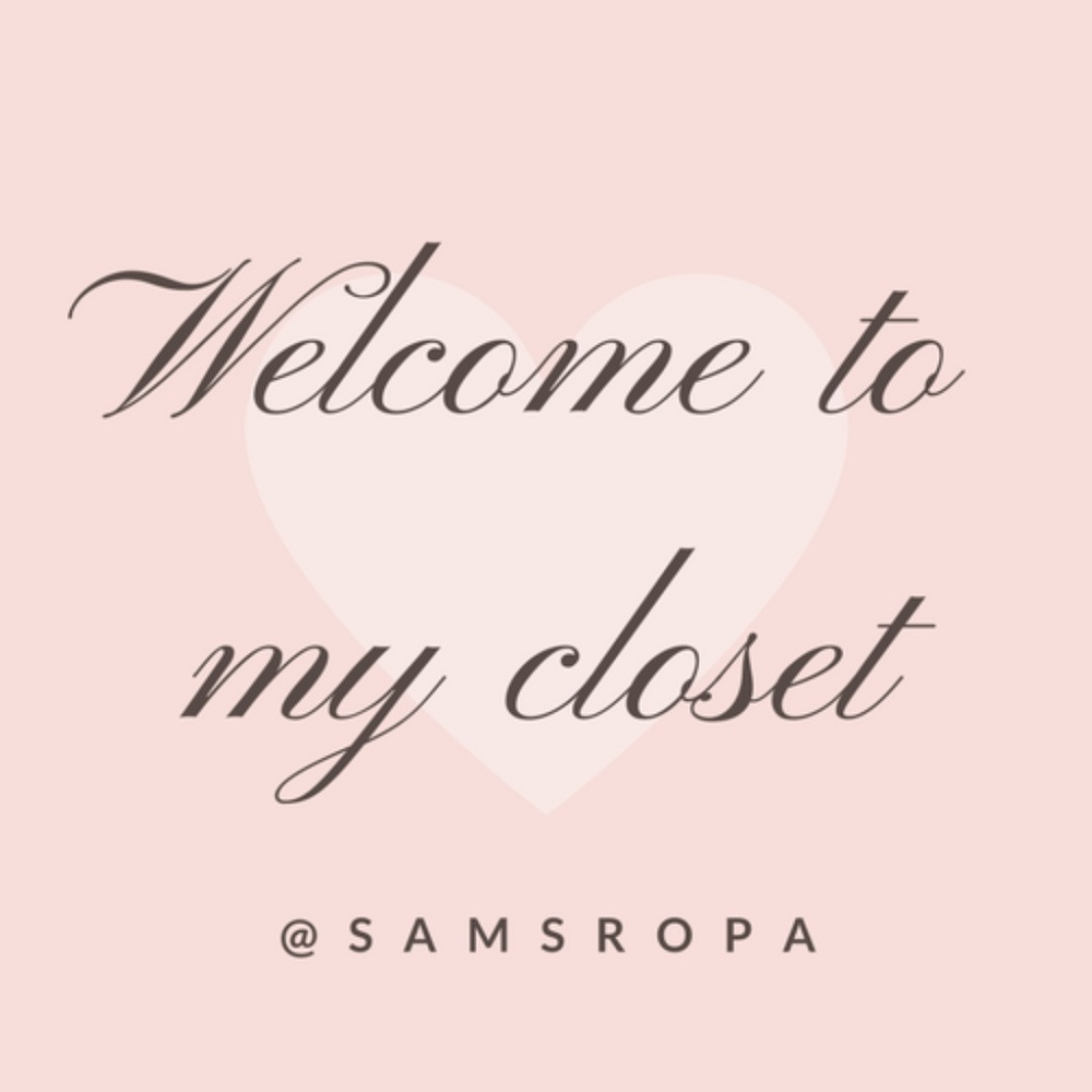 Welcome to my closet!