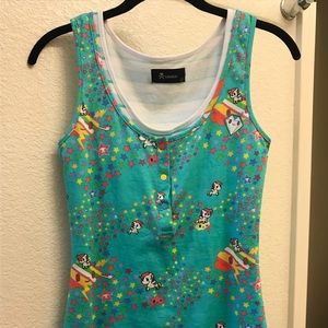 Cute Tokidoki tank top - Size Small