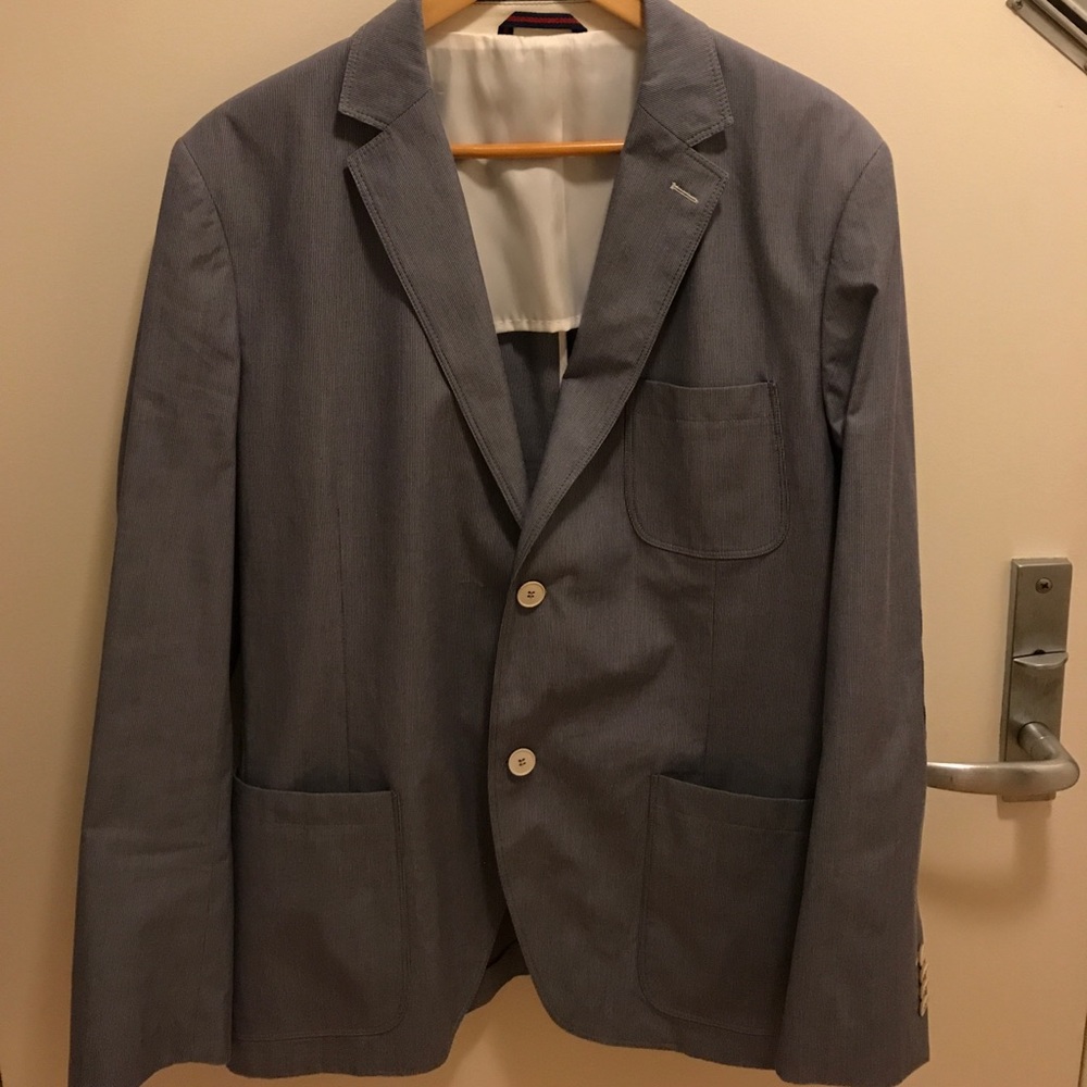 John Barritt Men's Italian design 2 button blazer