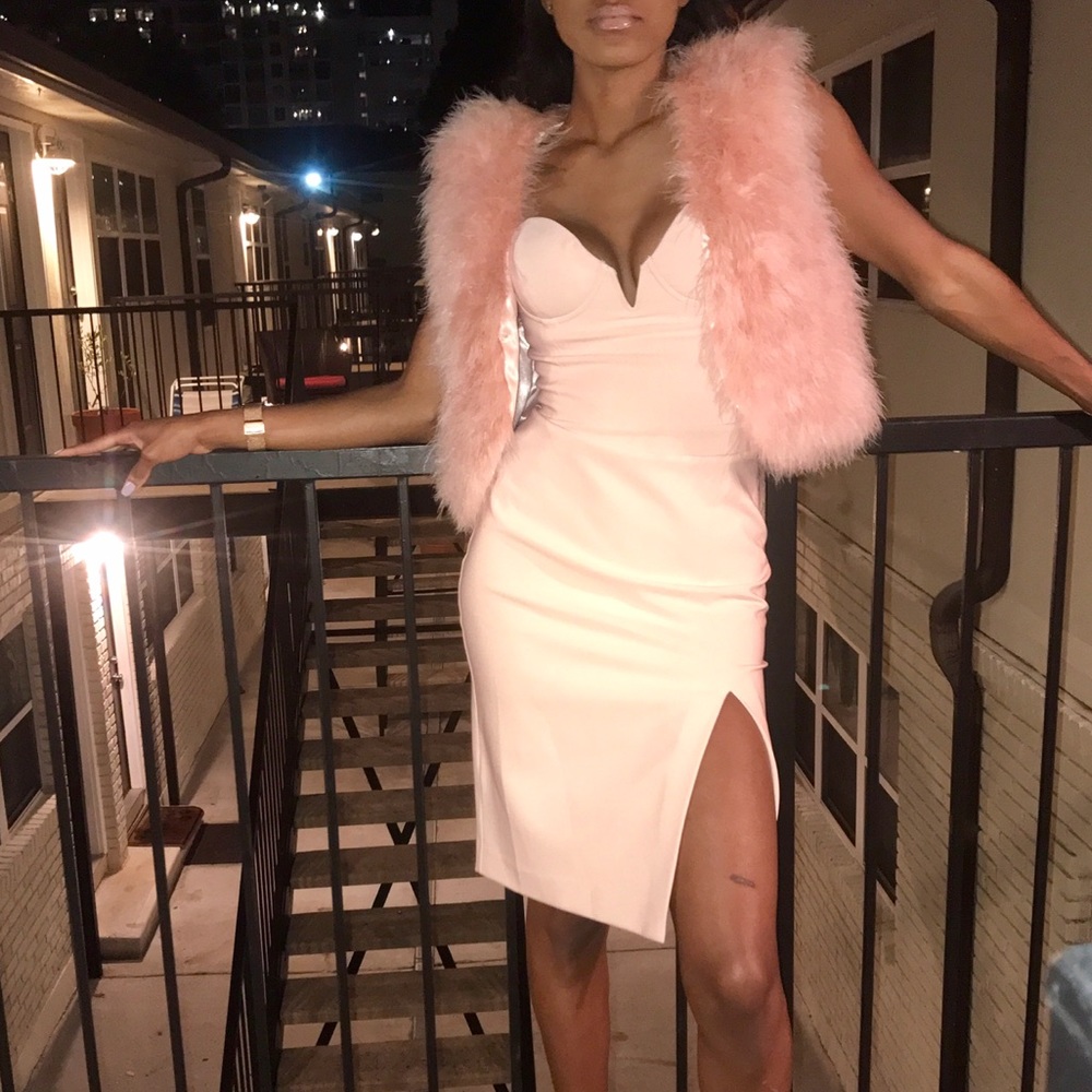 Soft Feathered Vest
