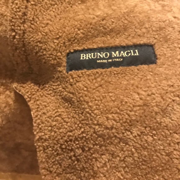 Leather/suede brown jacket - Picture 2 of 5