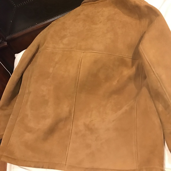 Leather/suede brown jacket - Picture 5 of 5