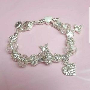 Pandora silver plated  bracelet