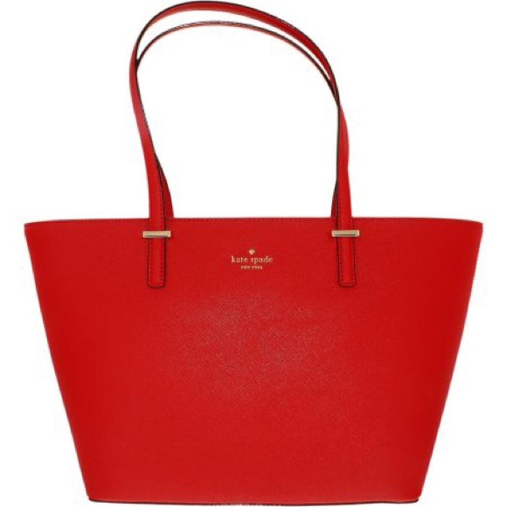 Red Kate Spade Tote Bag