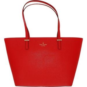 Red Kate Spade Tote Bag