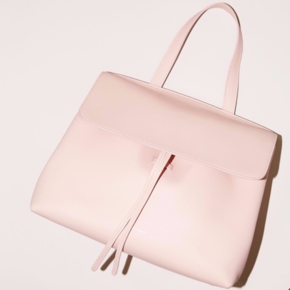 MG Lady Bag Real Leather Bag Rosa L