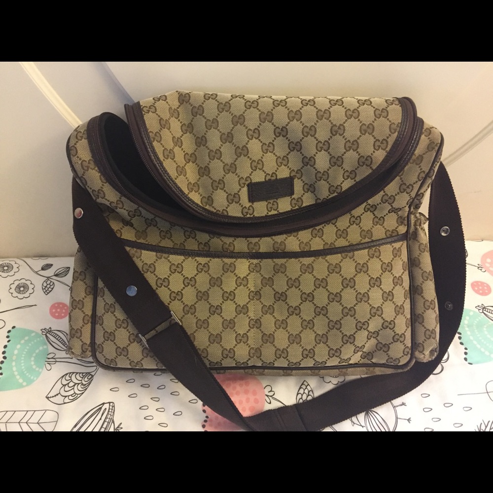 100% Authentic Original Gucci Diaper Bag