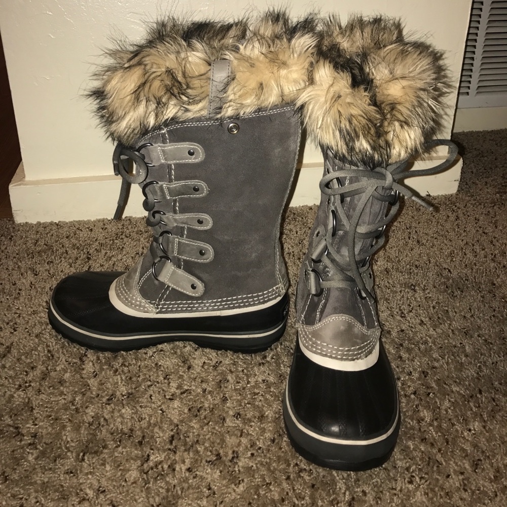 Sorel Women's Joan of Arctic Boot - GREY SIZE 7