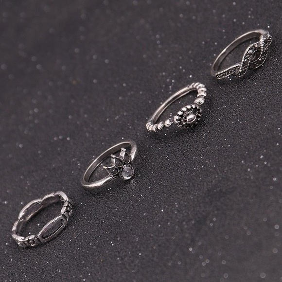 14pc bohemian ring set - Picture 6 of 7