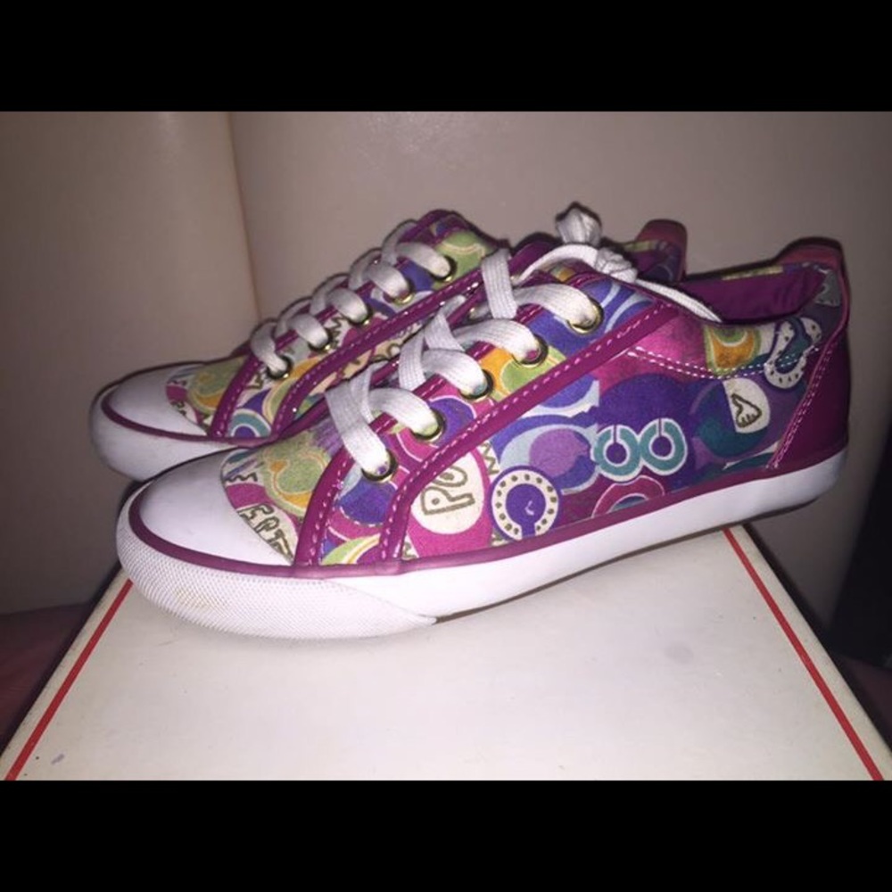 Coach poppy sneakers