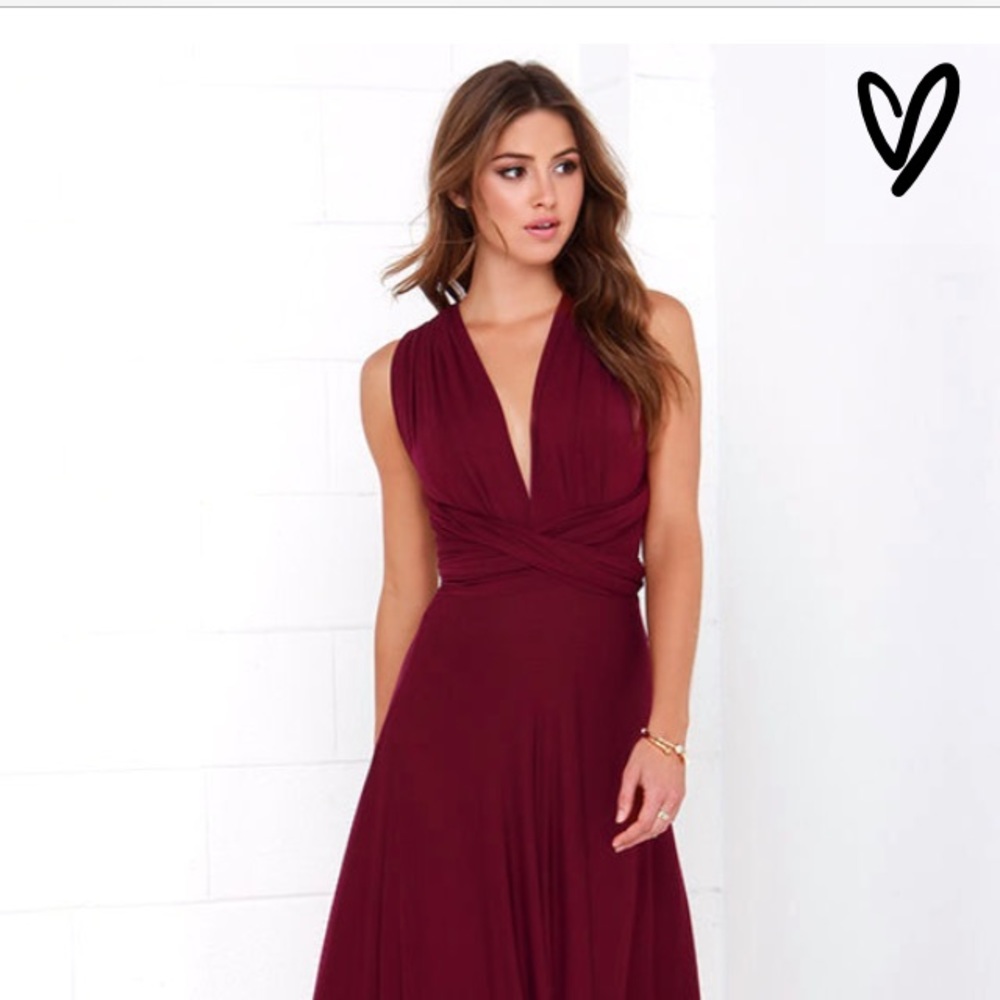 Lulus Tricks of the Trade Convertible dress