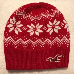 Red beanie