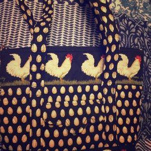 Vera Bradley chicken bag with coin bag