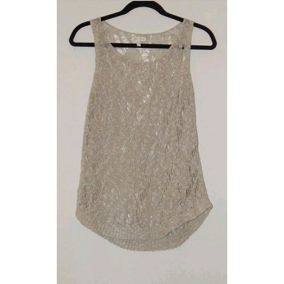 Eileen Fisher Open Knit Linen Cotton Size S - Picture 2 of 7