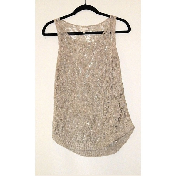 Eileen Fisher Open Knit Linen Cotton Size S - Picture 3 of 7