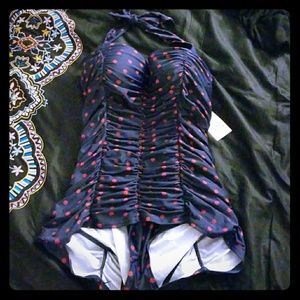 NWT pinup style bathing suit