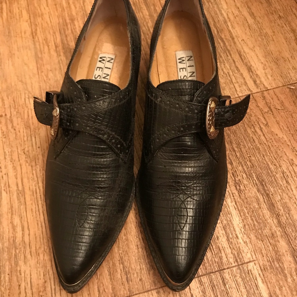 awesome vintage nine west western ankle boots