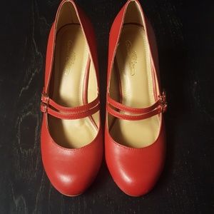 Red High Heel Pumps