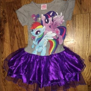 My little pony dress girls size 6