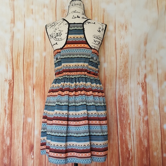 XHILARATION Women's Multi-Color Geometric Stretchy - Picture 5 of 5