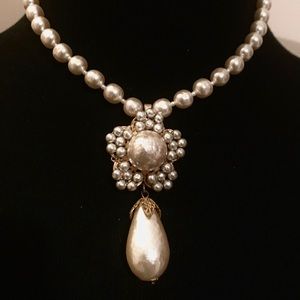 Vintage Baroque Pearl Choker