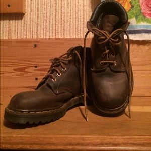 Vintage Brown Leather Doc Martens