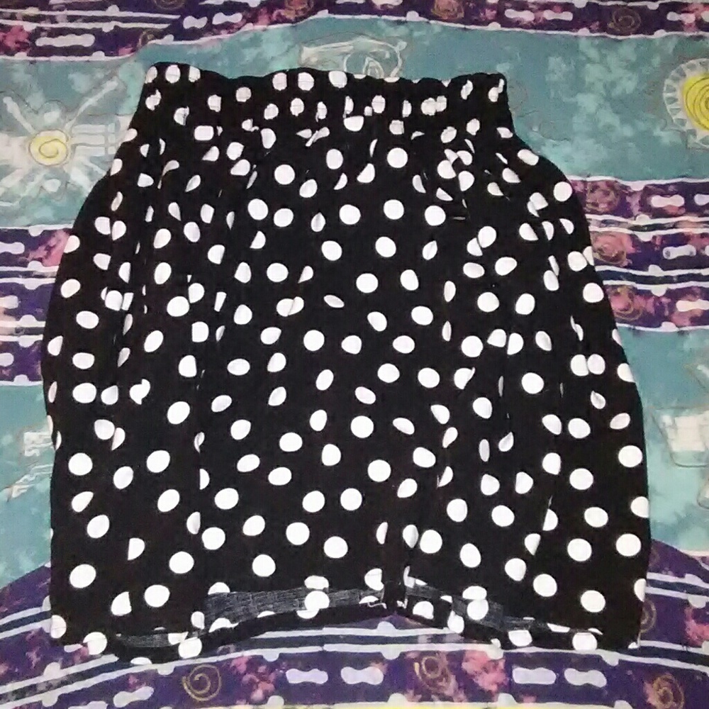 SALE!! {Honors Apparel} Polka dots skater skirt