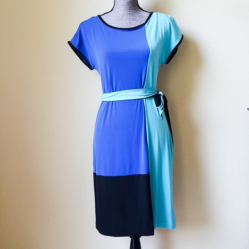 Calvin Klein Short Sleeve Business Career Dress