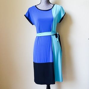 Calvin Klein Short Sleeve Business Career Dress